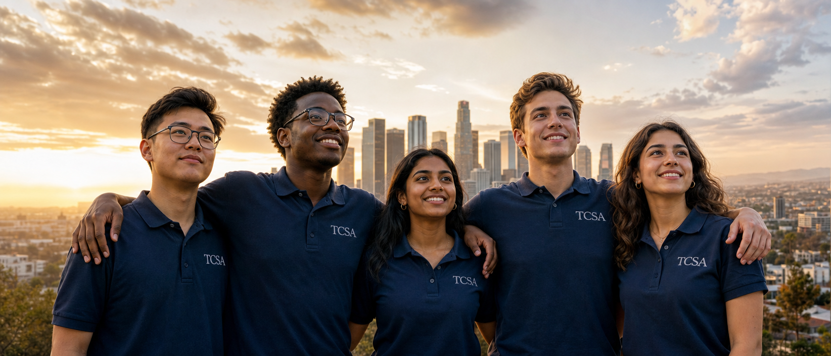 Youth looking towards the future