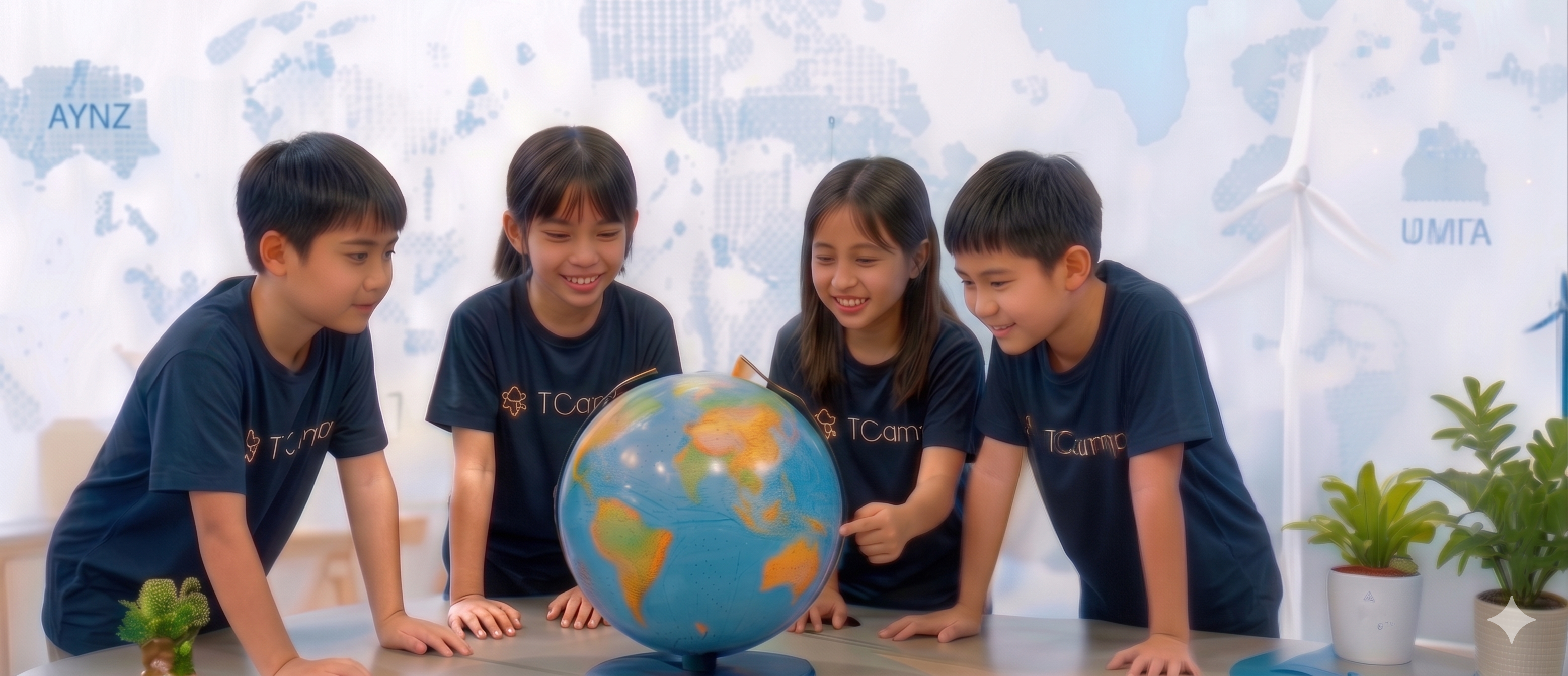 孩子透過 AI 與 SDGs 主題學習關心世界